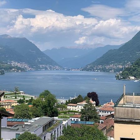 Look Giovane Per Una Casa Vista Lago Como Exteriör bild