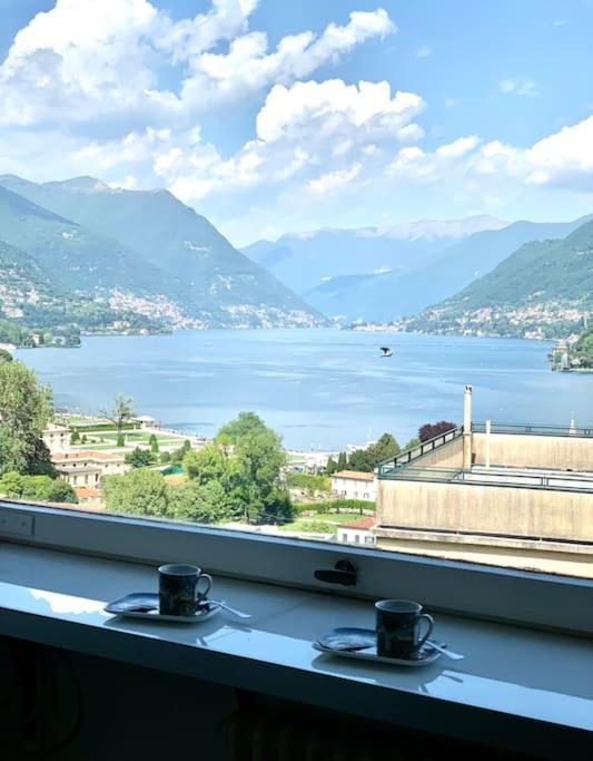 Look Giovane Per Una Casa Vista Lago Como Exteriör bild